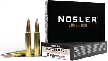 Picture of Nosler Match Grade 33Nosler 300gr Custom Competition Hollow Point Boat Tail 20 Per Box/10 Case 60031