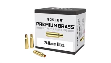 Picture of Nosler Premium Brass Unprimed Cases 24Nosler Rifle Brass 100/Box 10085