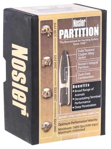 Picture of Nosler Nosler Partition Bullets .270 Cal. 130 gr. Spitzer Point 50 pk. 16322