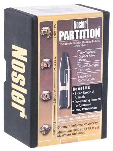 Picture of Nosler Nosler Partition Bullets 7mm 150 gr. Spitzer Point 50 pk. 16326