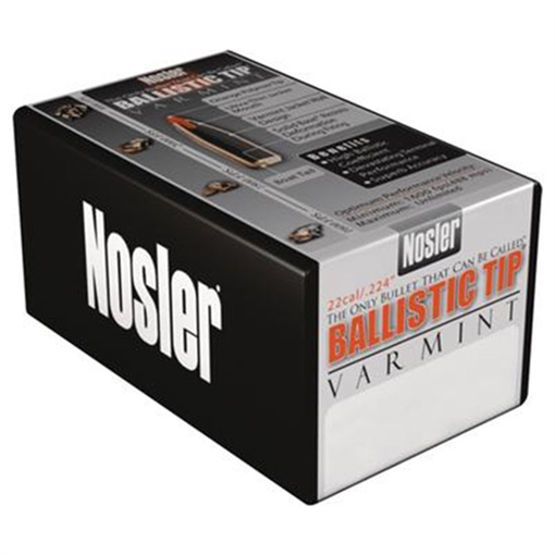 Picture of Nosler Nosler Ballistic Tip Varmint Bullets .22 Cal. 40 gr. Spitzer Point 100 pk. 39510