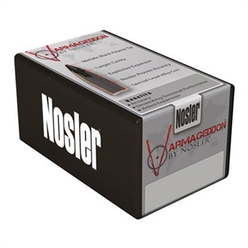 Picture of Nosler Varmageddon 22Cal 62gr Flat Base Hollow Point 250/Box 36522