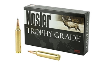 Picture of Nosler Trophy Grade Long-Range 26Nosler 142gr Nosler Spitzer AccuBond Long Range 20 Per Box/10 Case 60122