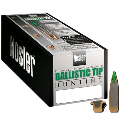 Picture of Nosler Nosler Ballistic Tip Hunting Bullets .30 Cal. 125 gr. Spitzer Point 50 pk. 30125