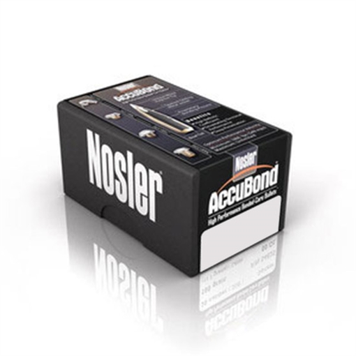 Picture of Nosler AccuBond, .308 Diameter, 30 Caliber, 165 Grain, Spitzer Boat Tail, 50 Count 55602