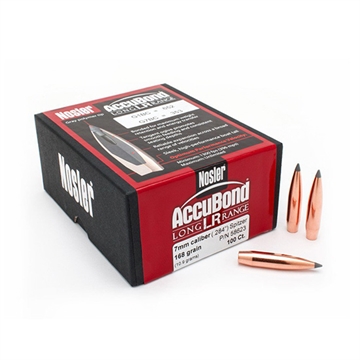 Picture of Nosler Nosler AccuBond Long Range Bullets .30 Cal. 168 gr. Spitzer Point 100 pk. 58455