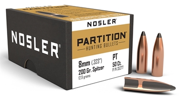 Picture of Nosler Partition 8mm 200gr Partition Spitzer 50/Box 35277