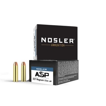 Picture of NOSLER 357 MAG 125GR ASP JHP 20RD 10BX/CS 40134 054041401340