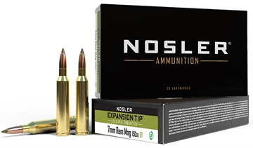 Picture of Nosler Nosler Expansion Tip Rifle Ammunition 7mm Rem. Mag. 150 gr. ET SP 20 rd. 40032