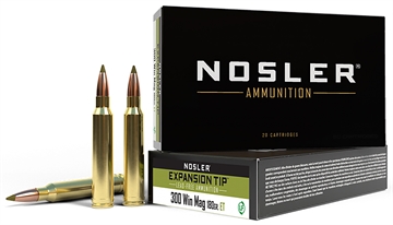 Picture of Nosler Nosler Expansion Tip Rifle Ammunition 300 Win. Mag. 180 gr. ET SP 20 rd. 40038