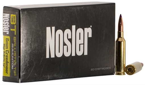 Picture of Nosler Ballistic Tip 6mmCreedmoor 95gr Spitzer Ballistic Tip 20 Per Box/10 Case 40052