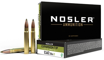 Picture of Nosler E-Tip 9.3mmx62Mauser 250gr E Tip Lead Free 20 Per Box/10 Case 40393