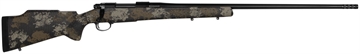Picture of Nosler M48 Long-Range 6.5 Creedmoor 4+1 26" Barrel, Graphite Black Cerakote Metal Finish, Black with Green/Tan Sponge Pattern Manners MCS-T Elite Tac Stock 41848