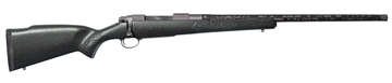 Picture of Nosler M48 Mountain Carbon 6mm Creedmoor 4+1 24" Carbon Fiber Wrapped Barrel, Tungsten Gray Cerakote Metal Finish, Granite Green Mountain Hunter Stock 47048