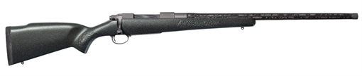Picture of Nosler M48 Mountain Carbon Full Size 30 Nosler 3+1 24" Tungsten Gray Cerakote Steel Threaded Barrel Tungsten Gray Cerakote Steel Receiver Granite Green Mountain Hunter Stock Right Hand 47548