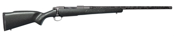 Picture of Nosler M48 Mountain Carbon Full Size 30 Nosler 3+1 24" Tungsten Gray Cerakote Steel Threaded Barrel Tungsten Gray Cerakote Steel Receiver Granite Green Mountain Hunter Stock Right Hand 47548