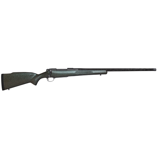 Picture of Nosler M48 Mountain Carbon Full Size 28 Nosler 3+1 24" Tungsten Gray Cerakote Steel Threaded Barrel Tungsten Gray Cerakote Steel Receiver Granite Green Mountain Hunter Stock Right Hand 47348