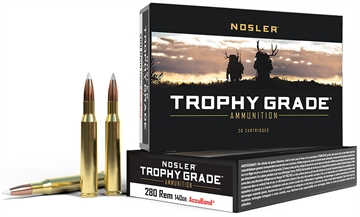 Picture of Nosler Trophy Grade 280Rem 140gr Nosler AccuBond 20 Per Box/10 Case 48545