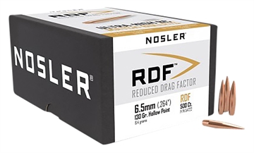Picture of Nosler RDF Match 6.5Creedmoor 130gr Hollow Point Boat Tail 500/Box 54722