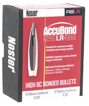 Picture of Nosler Nosler AccuBond Long Range Bullets 6.5mm 129 gr. Spitzer Point 100 pk. 58943