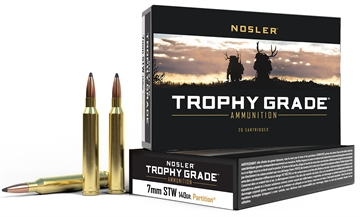 Picture of Nosler Trophy Grade 7mmSTW 140gr Nosler Spitzer Partition 20 Per Box/10 Case 60046