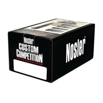 Picture of Nosler Custom Competition 6.5Creedmoor 140gr Hollow Point Boat Tail 100/Box 26725