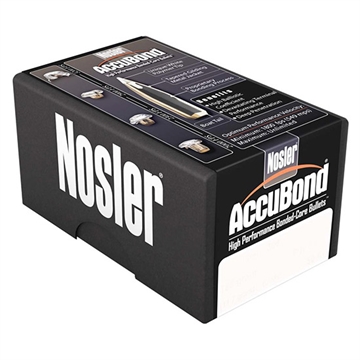 Picture of Nosler AccuBond, .284 Diameter, 7MM, 140 Grain, Spitzer Boat Tail, 50 Count 59992