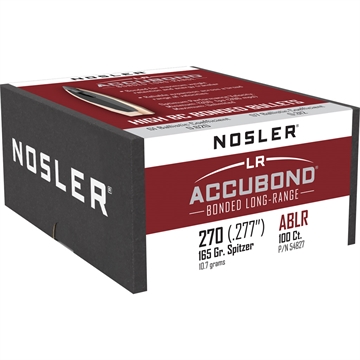 Picture of Nosler Nosler AccuBond Long Range Bullets .270 Cal. 165gr. Spitzer Point 100 pk. 54827