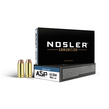 Picture of Nosler Assured Stopping Power Handgun 10mmAuto 180gr Jacketed Hollow Point 50 Per Box/10 Case 51412