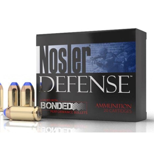 Picture of Nosler Nosler Defense Handgun Ammunition 10mm 200 gr. B JHP 20 rd. 39156