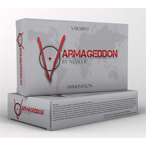 Picture of Nosler Varmageddon Rifle Ammunition .223 Rem 55 gr FB Tipped 3100 fps 20/ct 65145