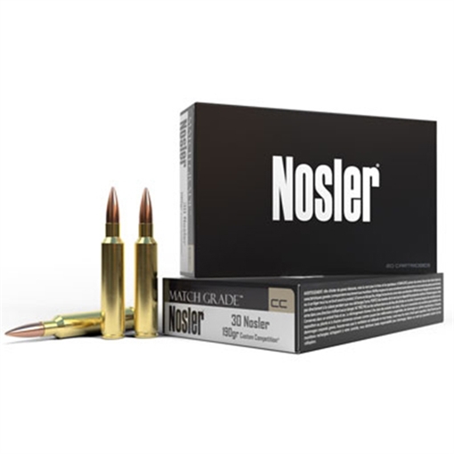 Picture of Nosler Match Grade 6.5Grendel 123gr Custom Competition Hollow Point Boat Tail 20 Per Box/10 Case 44501