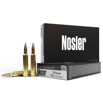 Picture of Nosler Match Grade 6.5Grendel 123gr Custom Competition Hollow Point Boat Tail 20 Per Box/10 Case 44501