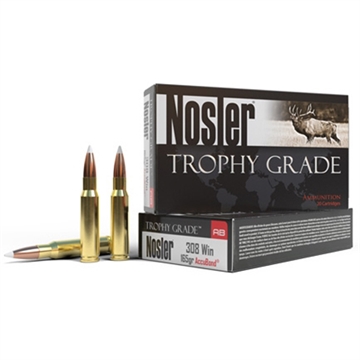 Picture of Nosler Nosler Trophy Grade Rifle Ammunition 6mm Creedmoor 90 gr. AB SP 20 rd. 60142