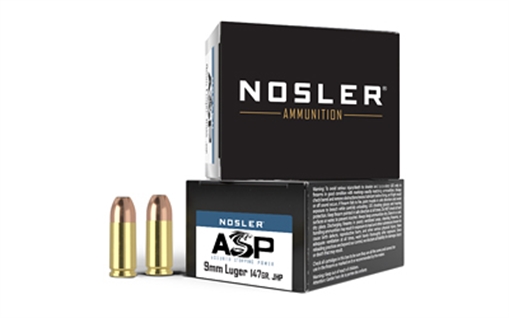 Picture of Nosler Assured Stopping Power Handgun 9mmLuger 147gr Jacketed Hollow Point 20 Per Box/20 Case 51290