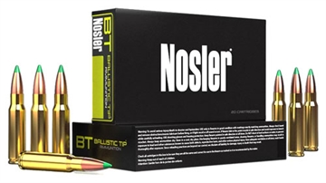 Picture of Nosler Ballistic Tip Rifle Ammunition 30-06 Springfield 180gr Ballistic Tip Hunting Ammo (20 ct.) 40072