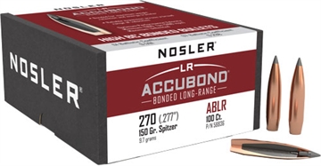 Picture of Nosler Nosler AccuBond Long Range Bullets .270 Cal. 150 gr. Spitzer Point 100 pk. 58836