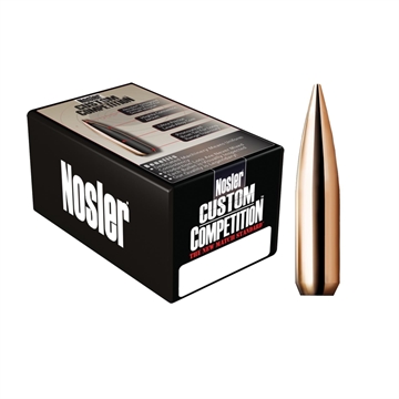 Picture of Nosler Custom Competition Bullets .22 cal .224" 77 gr HPBT 1000/ct 19254
