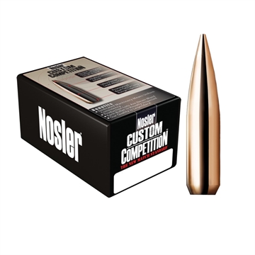 Picture of Nosler Custom Competition Bullets .22 cal .224" 80 gr HPBT 1000/ct 49563