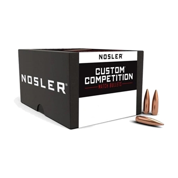 Picture of Nosler Custom Competition Bullets .30 cal 168 gr HPBT 1000/ct 65934