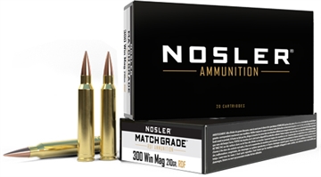 Picture of Nosler Match Grade RDF 300WinMag 210gr RDF Hollow Point Boat Tail 20 Per Box/10 Case 60158