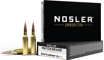 Picture of Nosler Match Grade RDF 6mmCreedmoor 105gr RDF Hollow Point Boat Tail 20 Per Box/10 Case 60135
