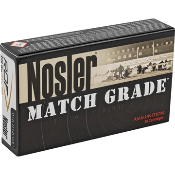 Picture of Nosler Match Grade RDF 308Win 175gr RDF Hollow Point Boat Tail 20 Per Box/10 Case 60132