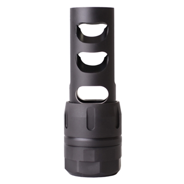 Picture of Nosler Muzzle Brake Muzzle Brake Black 5/8" 24 tpi Threads for 338 Cal 97230