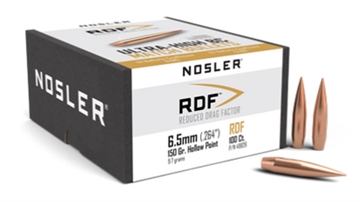 Picture of Nosler RDF 6.5mm 150gr Hollow Point Boat Tail 100/Box 49826