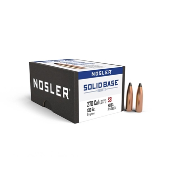 Picture of NOSLER SOLID BASE 270 130GR SP 50/3 38054 054041380546