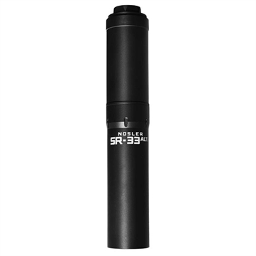 Picture of Nosler SR-33 ALTi Direct Thread Suppressor .338 Magnum - Black w/HUB Adapter 90665