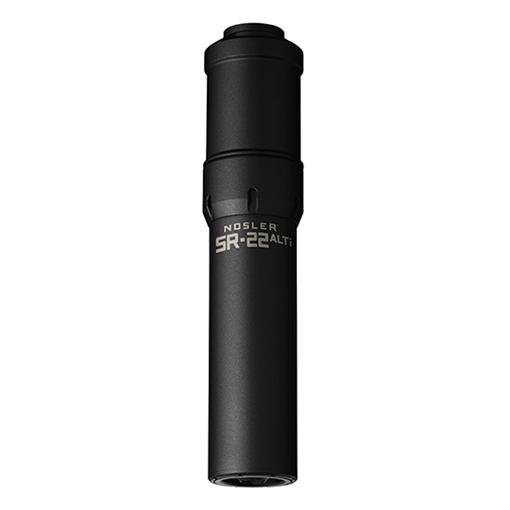 Picture of Nosler Suppressor SR-22 ALTi 1/2x28 .22 Cal 7.53" Black 90600