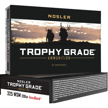 Picture of Nosler Nosler Trophy Grade Rifle Ammunition 300 RUM 200 gr. AB SP 20 rd. 60165