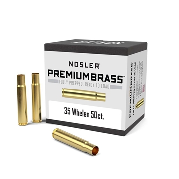 Picture of Nosler Unprimed Brass Rifle Cartridge Cases 50/ct .35 Whelen 11926